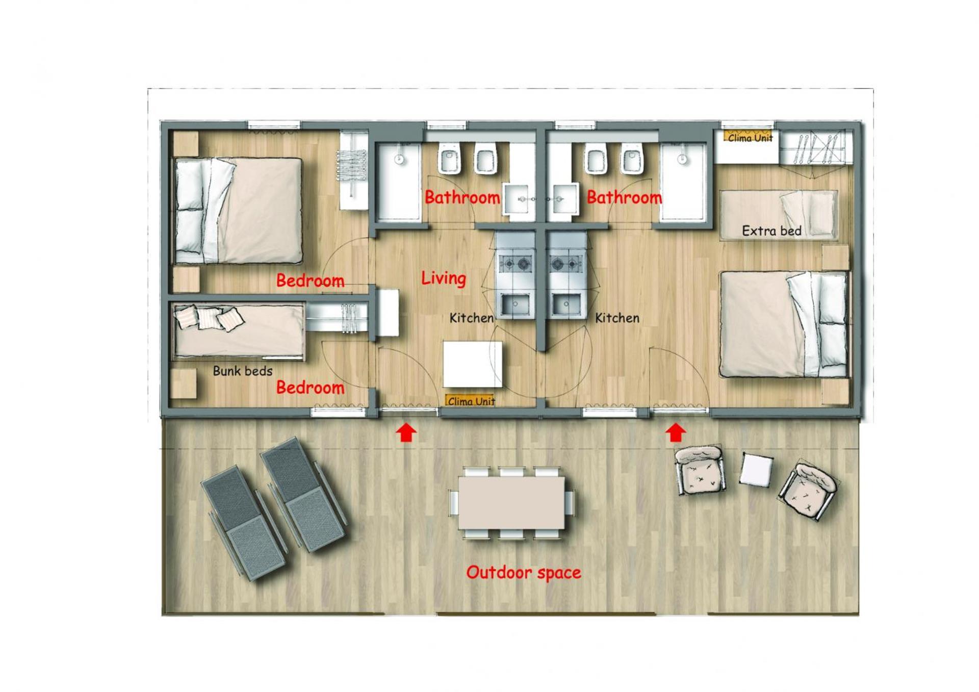 Paradu Ecovillage & Resort 马里纳-迪卡斯塔涅托 外观 照片